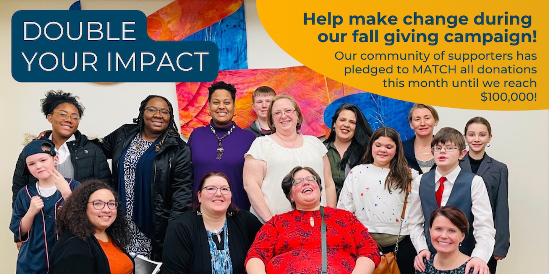 Double Your Impact: Fall Giving Campaign