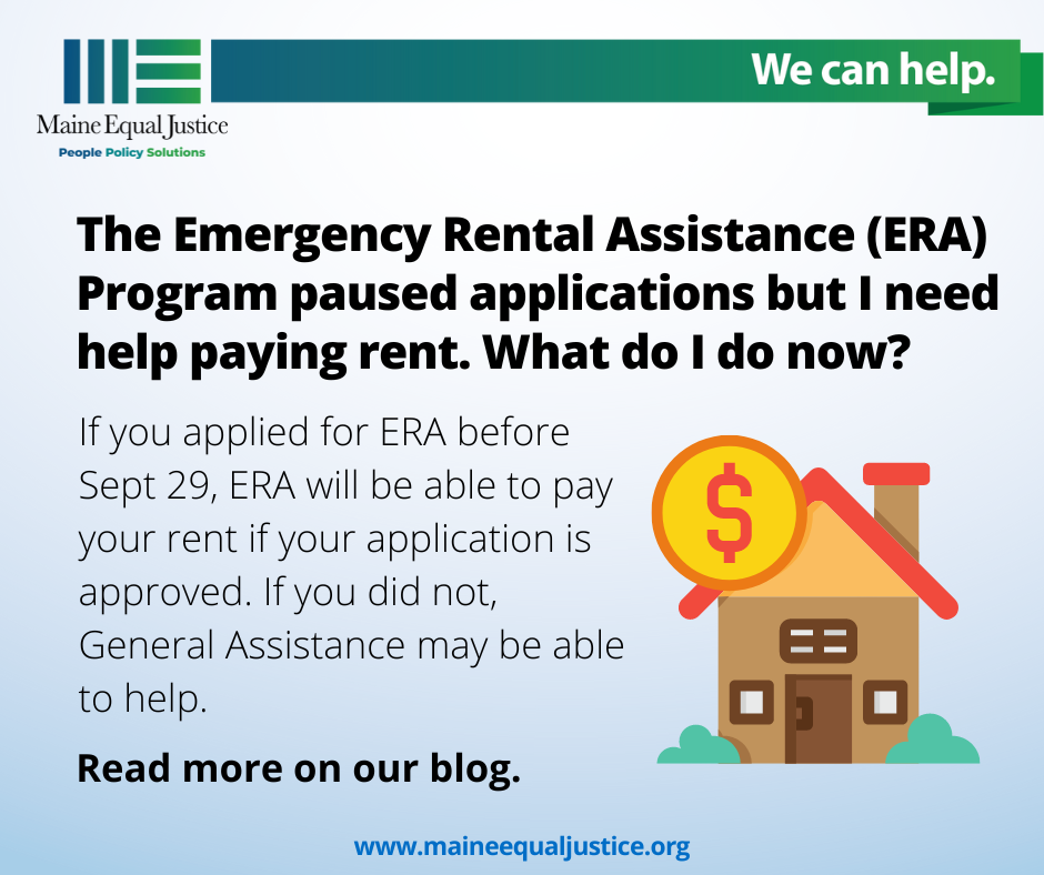 Emergency Rental Assistance (ERA) Program Changes:
