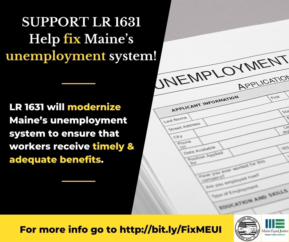 Report Reveals Need to Modernize Maine's Unemployment System